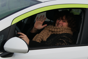 rij instructrice Rijschool Cornelique